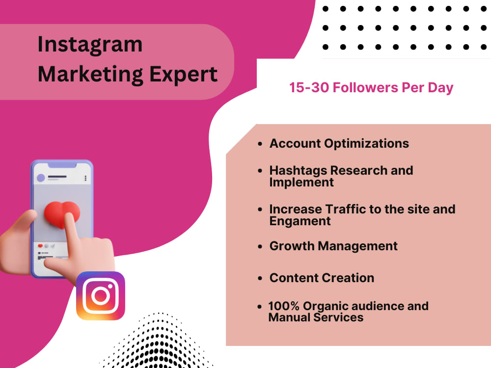 Polished Instagram with Real Audience Upwork