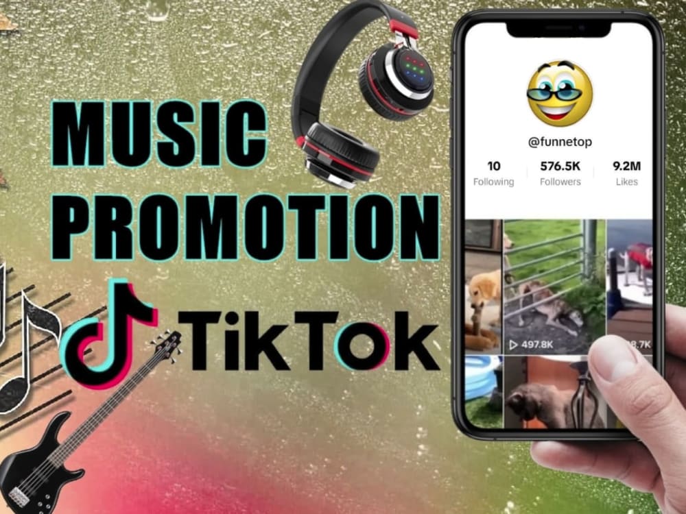 Promote your music to my 576k followers on tiktok | Upwork