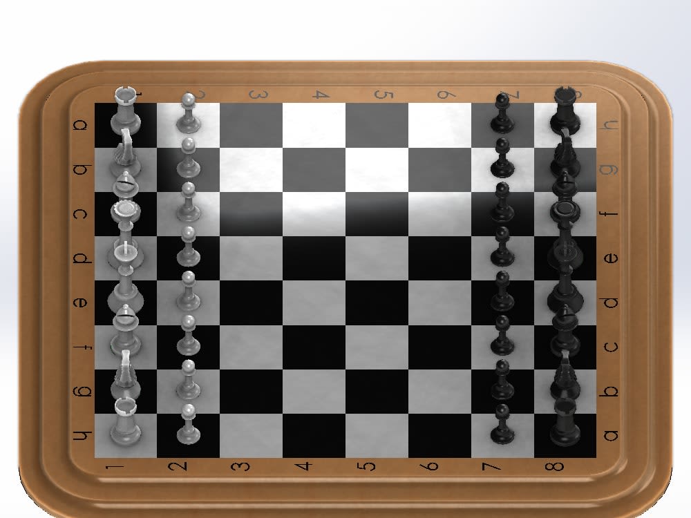 A fantastic 3d printable chess set | Upwork