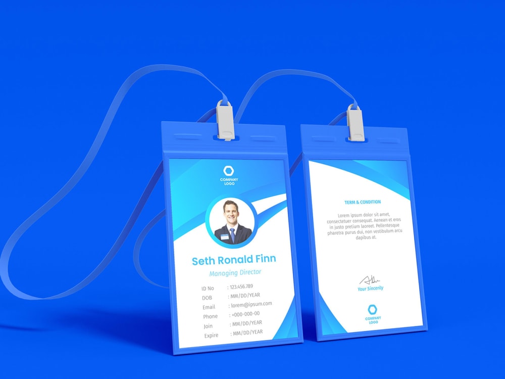 Professional Business ID Card Design Upwork