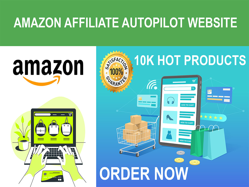 A amazon affiliate autopilot website Upwork