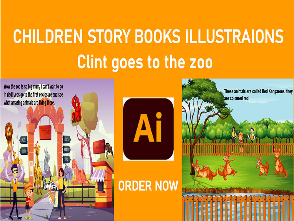 An amazing professional childrens book illustration Upwork
