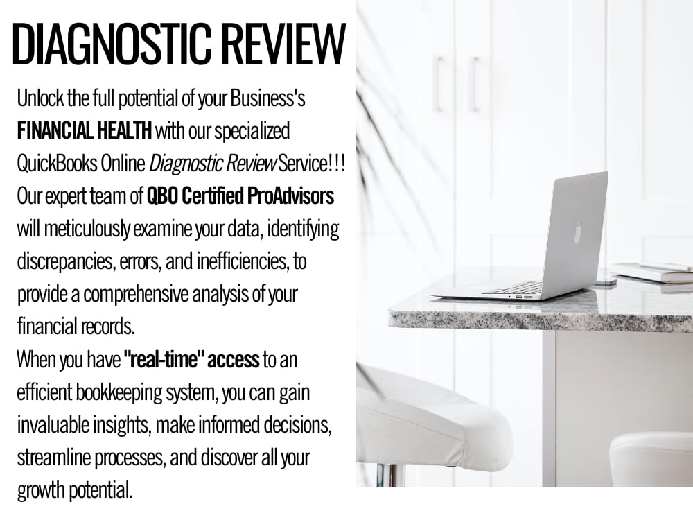 QuickBooks Online Diagnostic Review Comprehensive QBO Bookkeeping