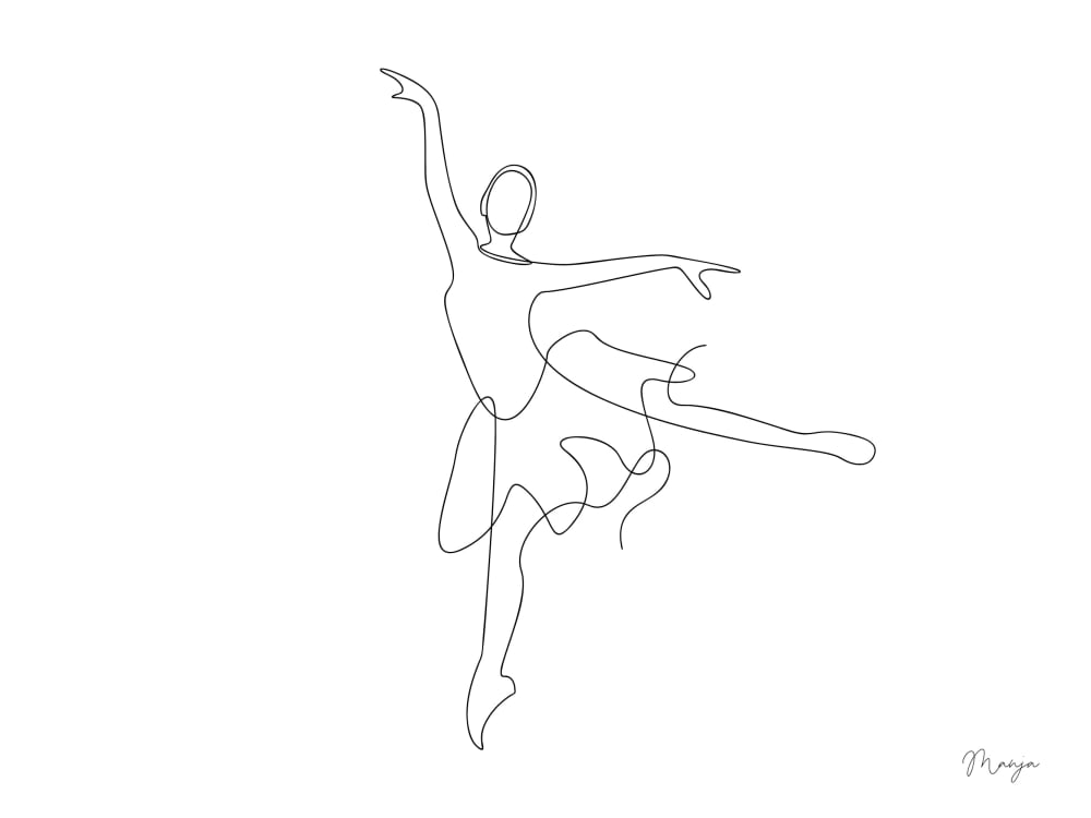 Best line art or continues line art Upwork