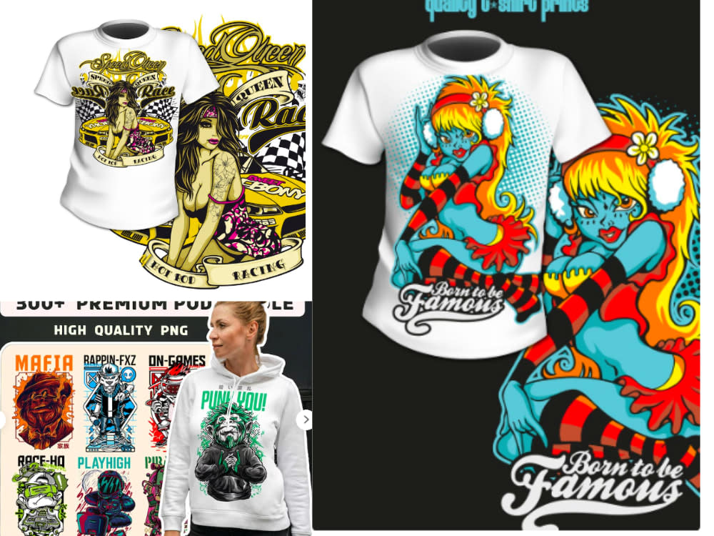 Anime T-Shirt Design Ideas - Custom Anime Shirts & Clipart - Design Online