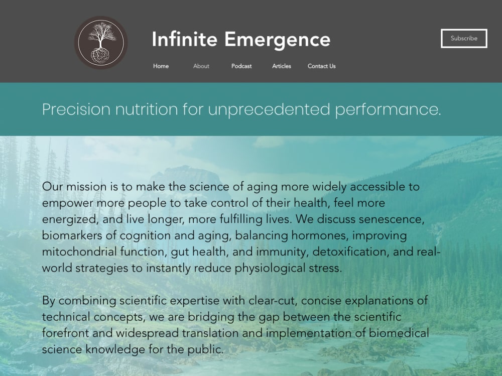 A highquality biomedical science article to drive traffic to your site