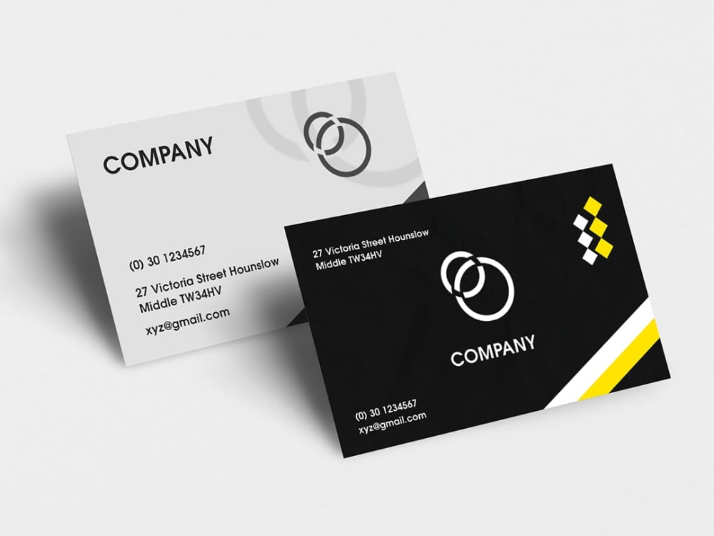 Colored Business Cards  High Quality With Fast Turnaround