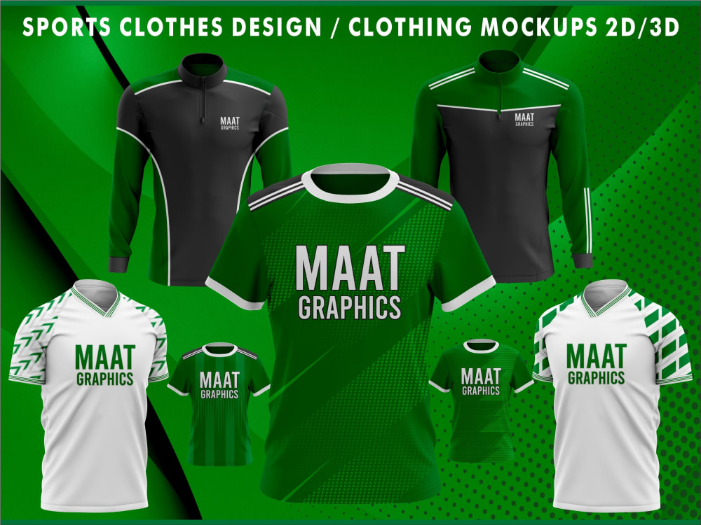 Custom Sports T-Shirt and Sublimated Apparel Designs