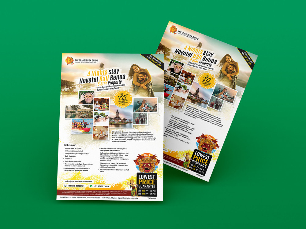 An eyecatching flyer design for your brand Upwork