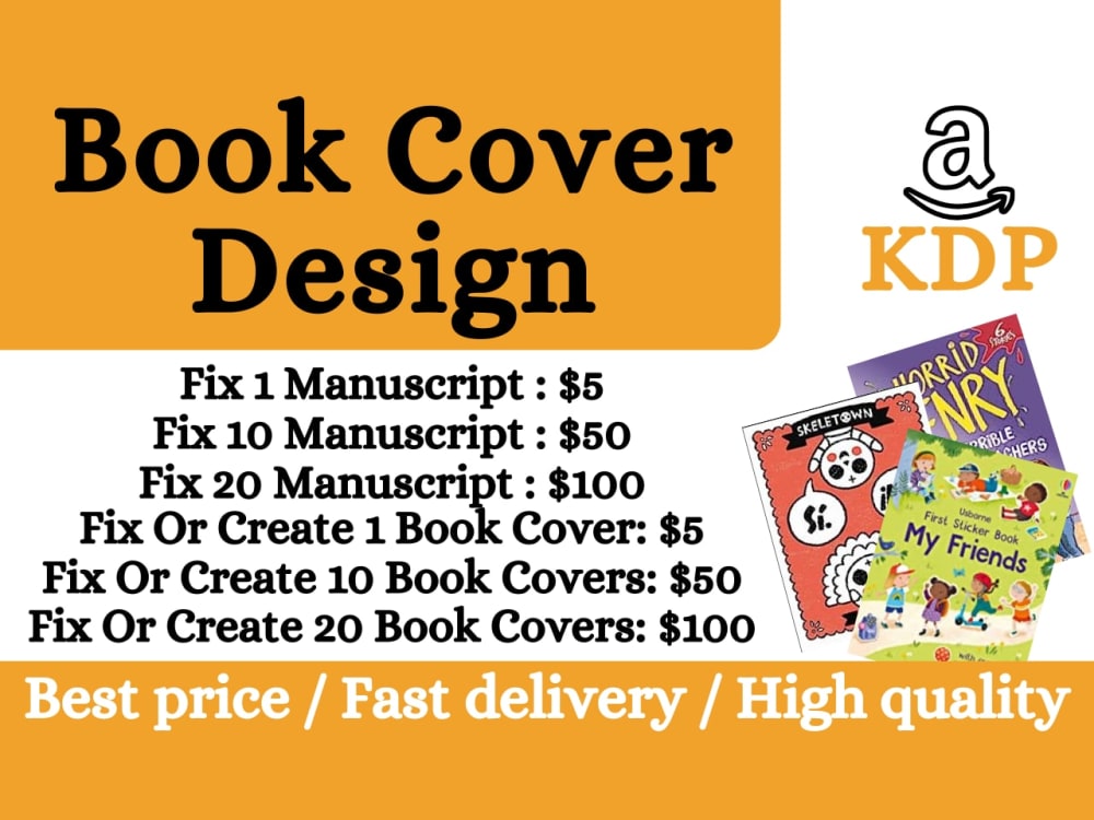 Custom Cover Design, Custom Book Covers