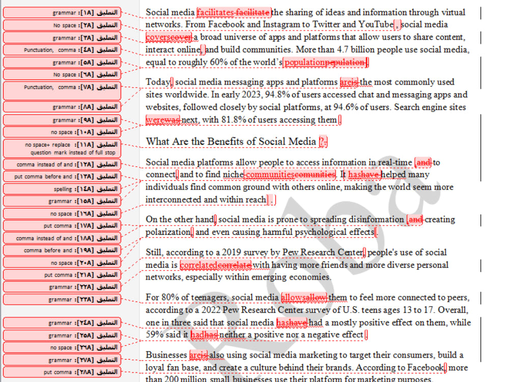 A Topnotch Translation & Proofreading from English to Arabic Upwork