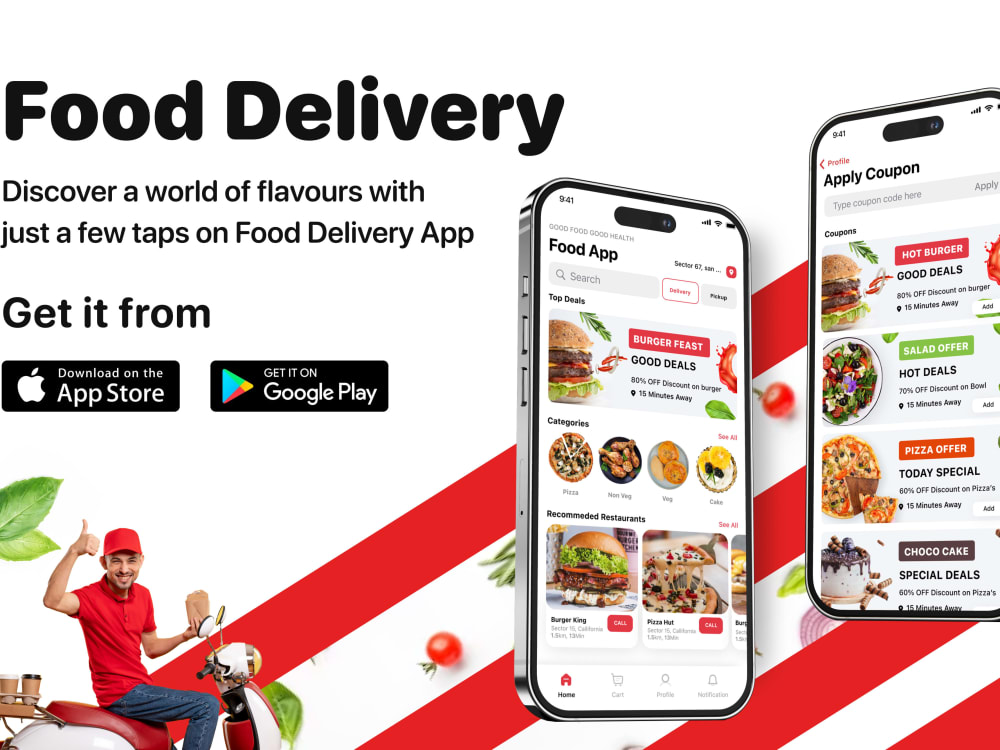 Food Delivery App Development, On Demand App