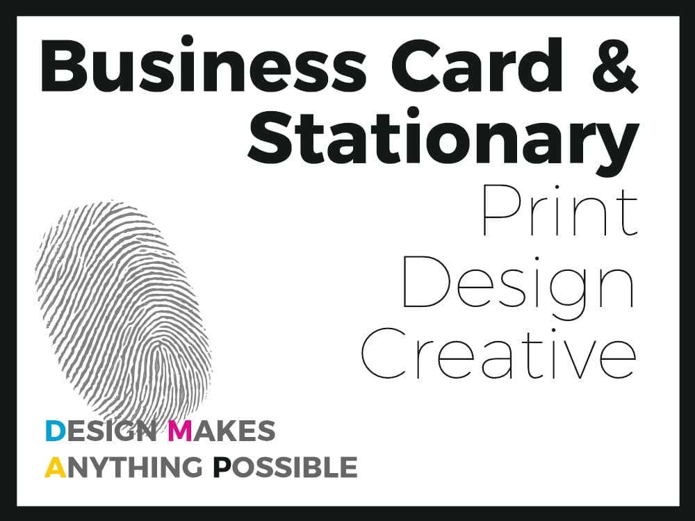 An Amazing Business card and Stationery Design as per your requirements