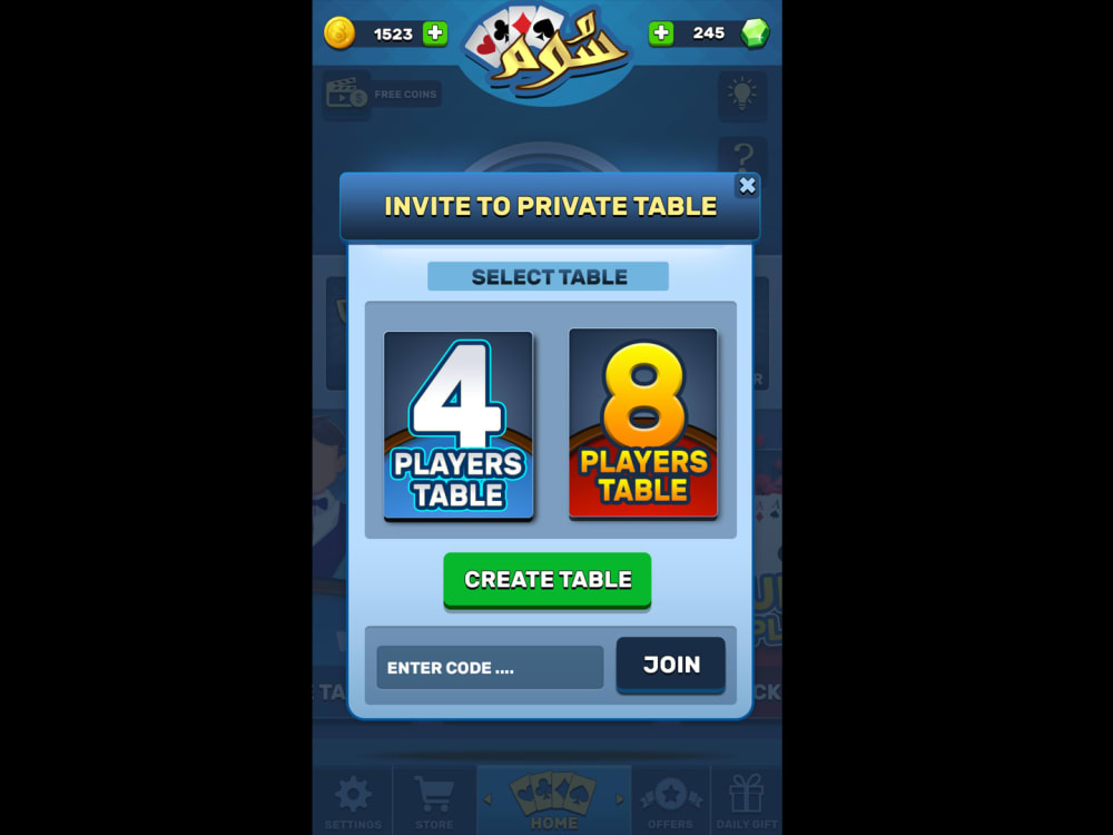 Multiplayer card and board game for Mobile PC and  Upwork