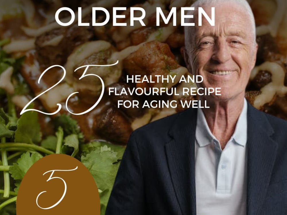 Diet cookbook for older Men that will be very helpful to old people