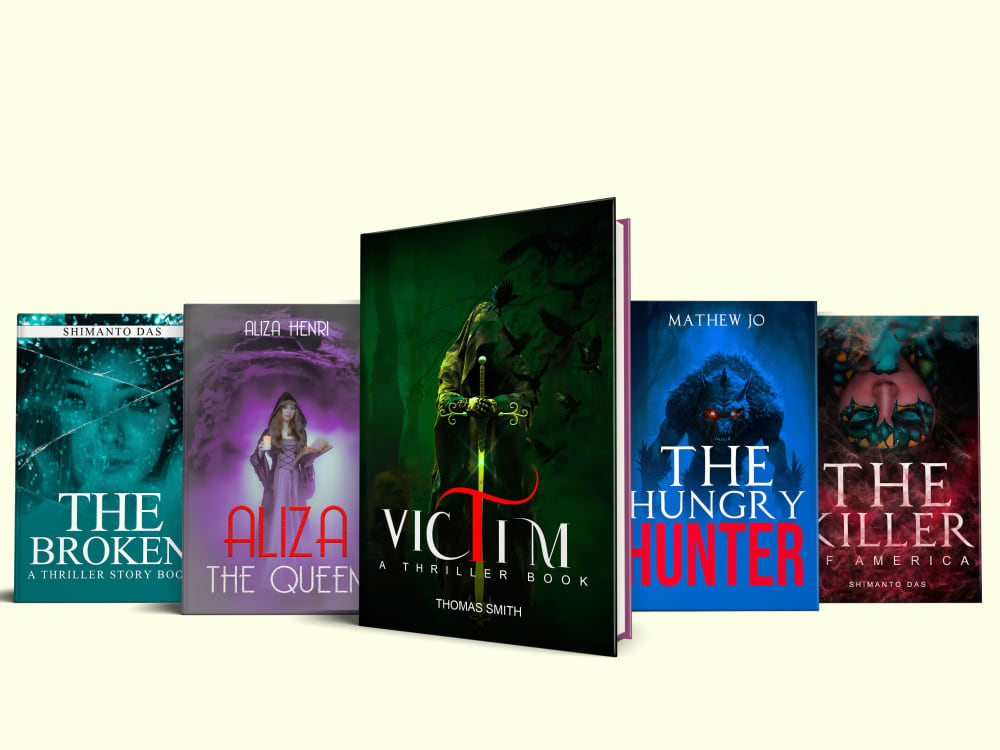 A premium book cover and ebook cover design Upwork