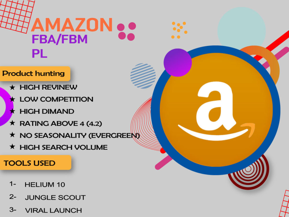 Amazon product research and amazon fba product hunting for private