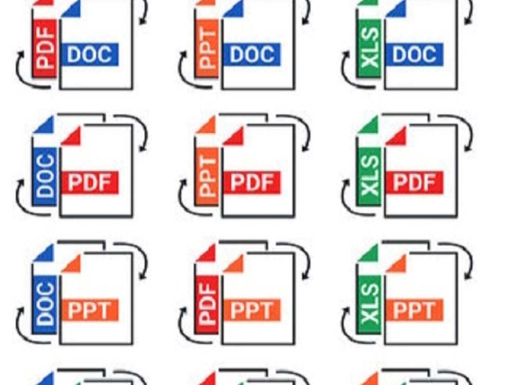 Convert any file to pdf and from pdf to any file conversion Upwork