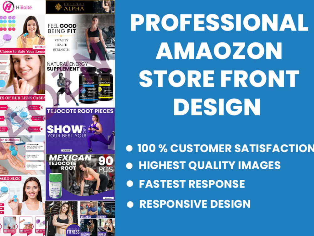 Amazon storefront design and brand store | Upwork