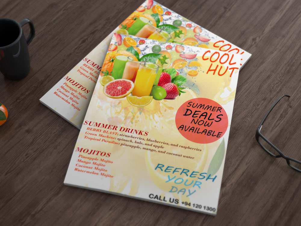 An eye catching flyer design. Upwork