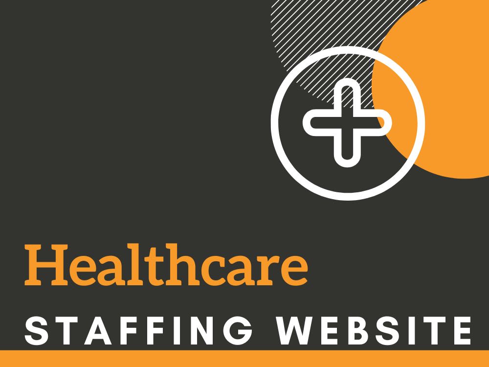 Standard home care website, healthcare staffing website, job board