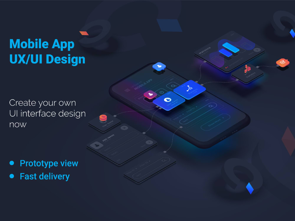 Professional Mobile App UI Design Service, UI/UX Designer, Figma Expert