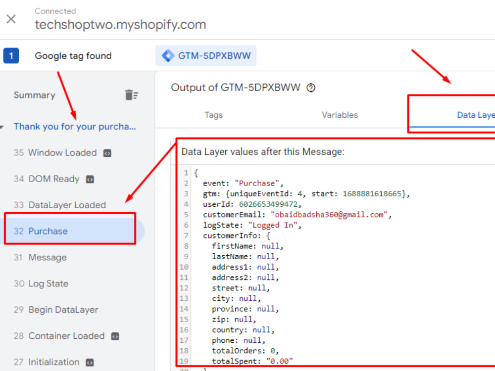 Latest Shopify Data Layer According to GA4 Schema without any App | Upwork