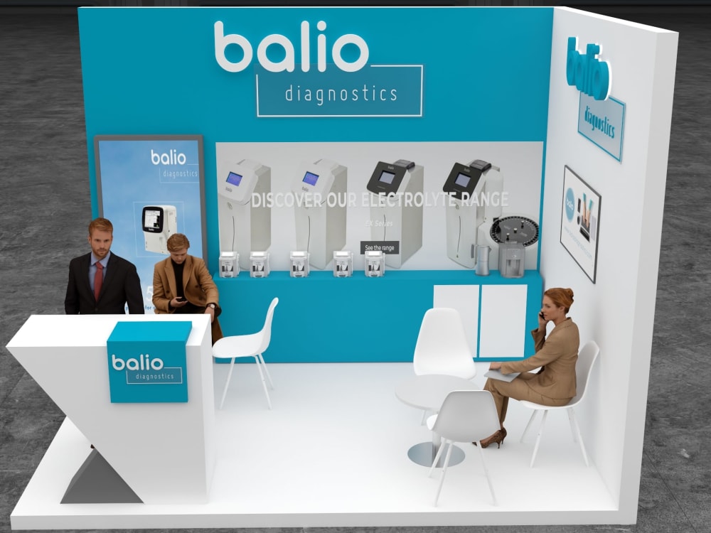 An EyeCatching Tradeshow Booth / Exhibition Stand / Kiosk / Photo