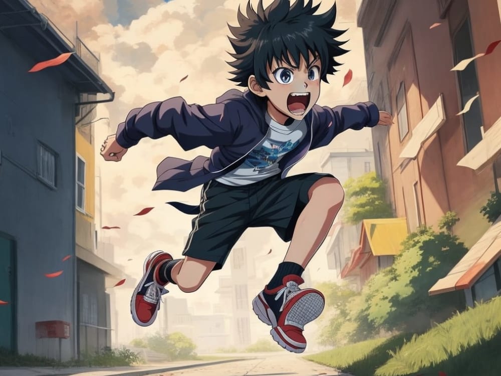 Pro tips for drawing characters in movement: Let's talk about jumping! -  Anime Art Magazine