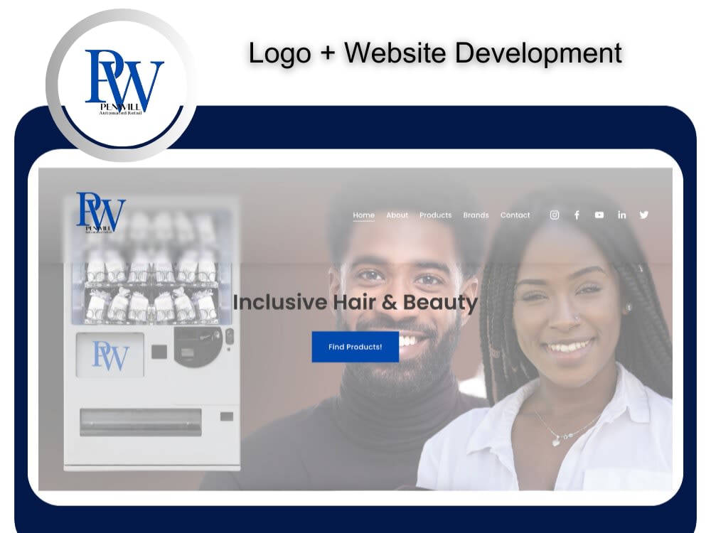 A complete Branding packageWebsite, logo, social media templates