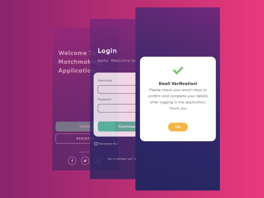 Get mobile app ui / app ui design / mobile ui ux designer in Figma | Upwork