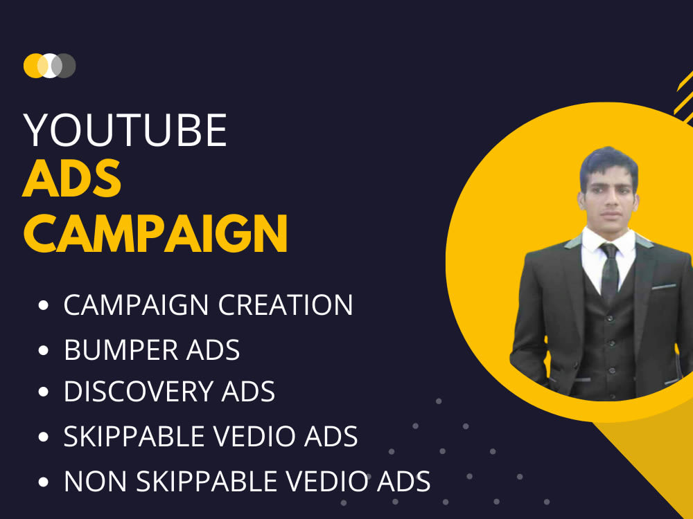Setup and manage youtube skip and nonskippable ads campaign Upwork