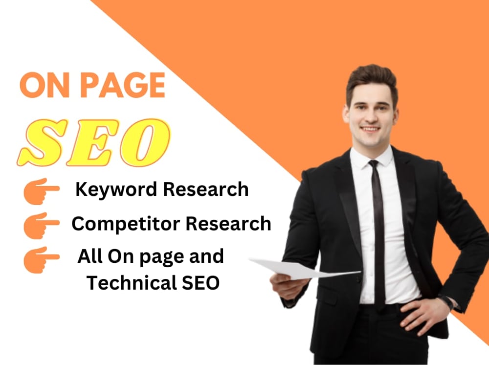 SEO specialist on page optimize and off page | Upwork