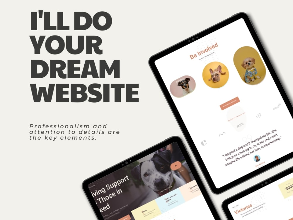 A professional responsive WordPress website design | Upwork
