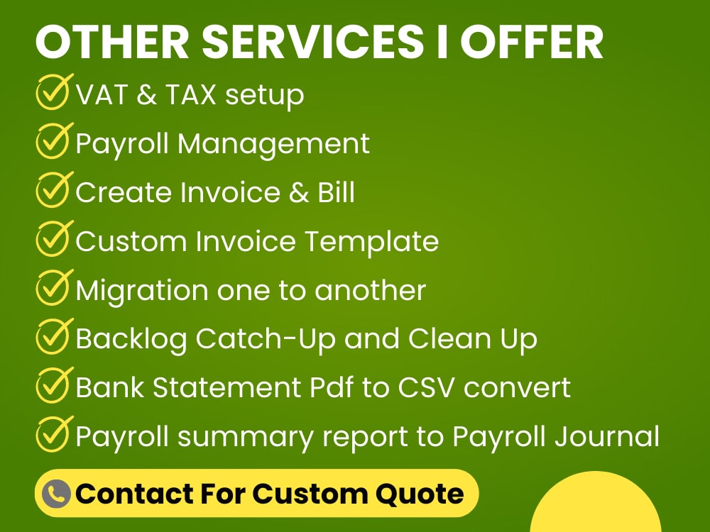 Top Notch Bookkeeping Service in QuickBooks Online, Xero and Wave Upwork