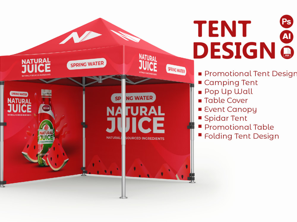 Professional Tent, canopy, table cover, feather flag and backdrop banners