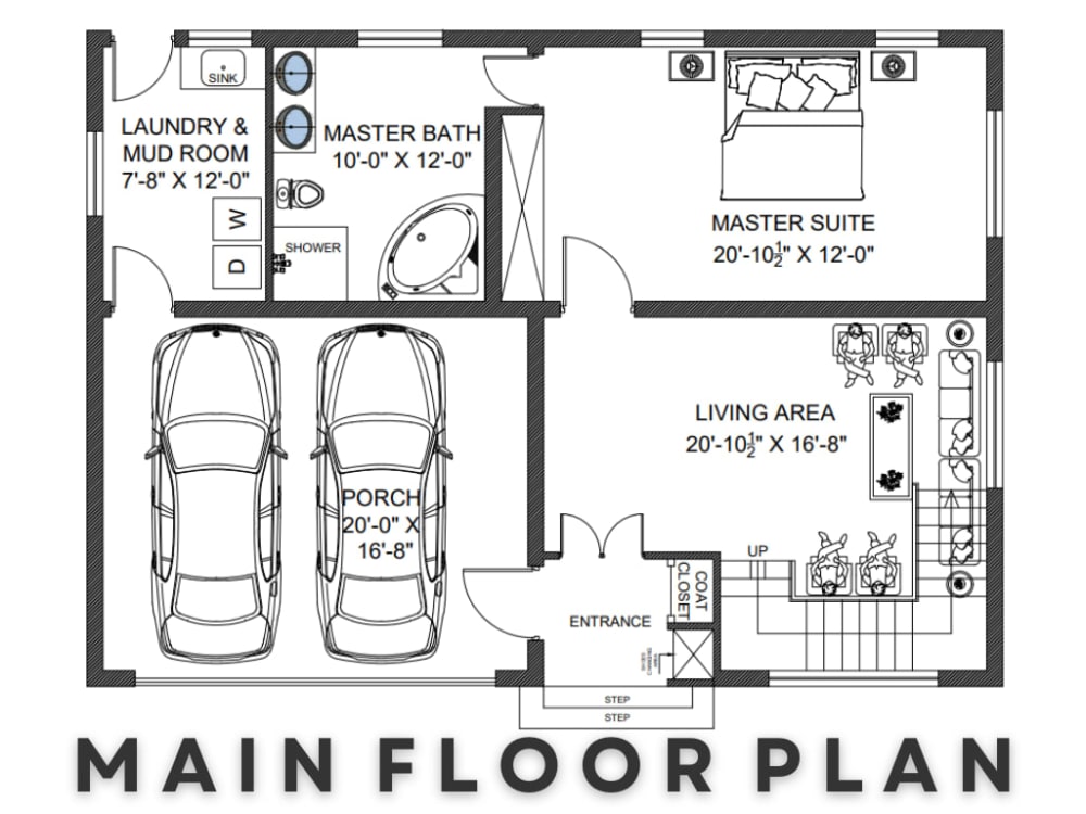 Perfect Design 2D Floor Plan in AutoCAD Upwork