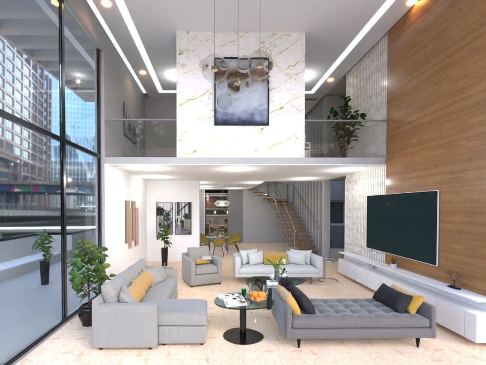 High quality interior 3d render | Upwork