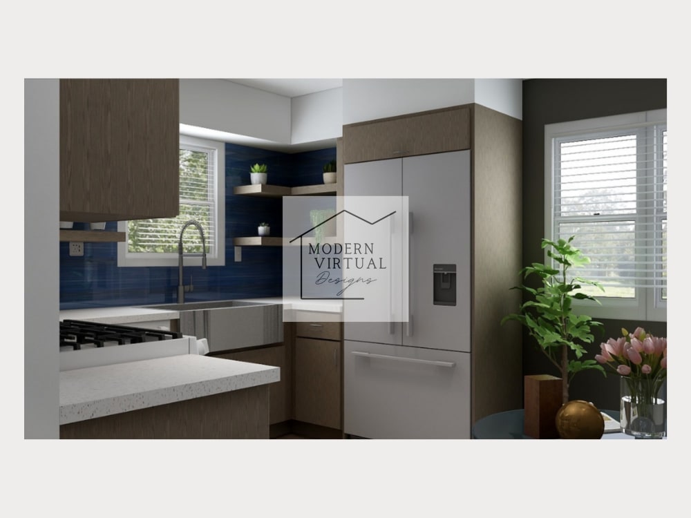 A concept board to help you visualize your kitchen remodel Upwork