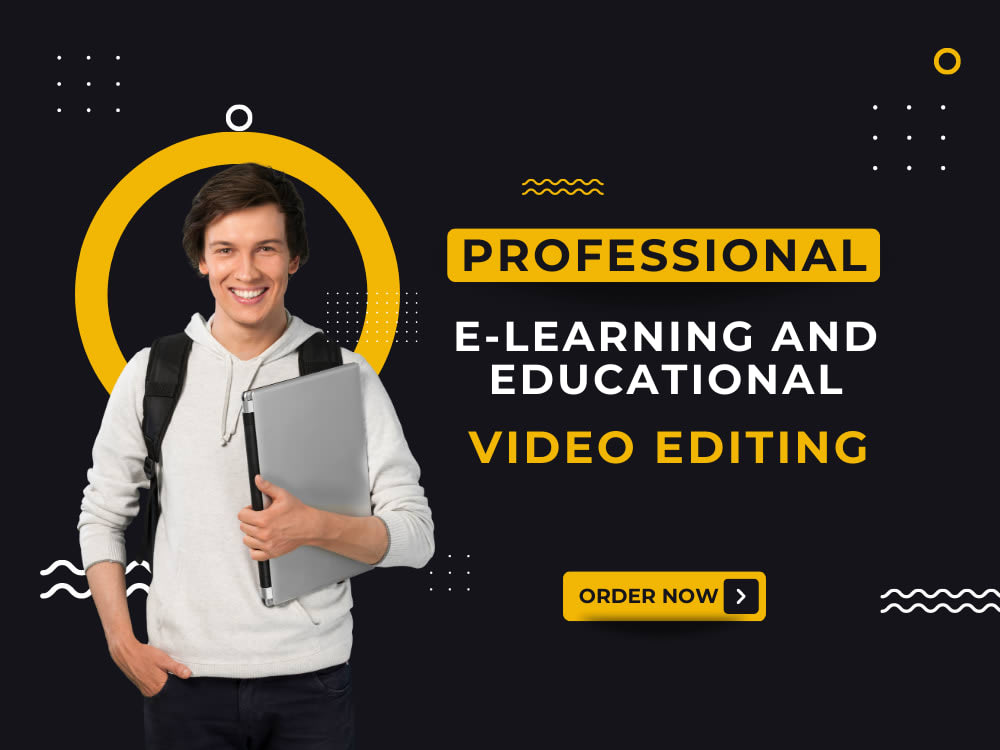 Elearning and educational video editing Upwork