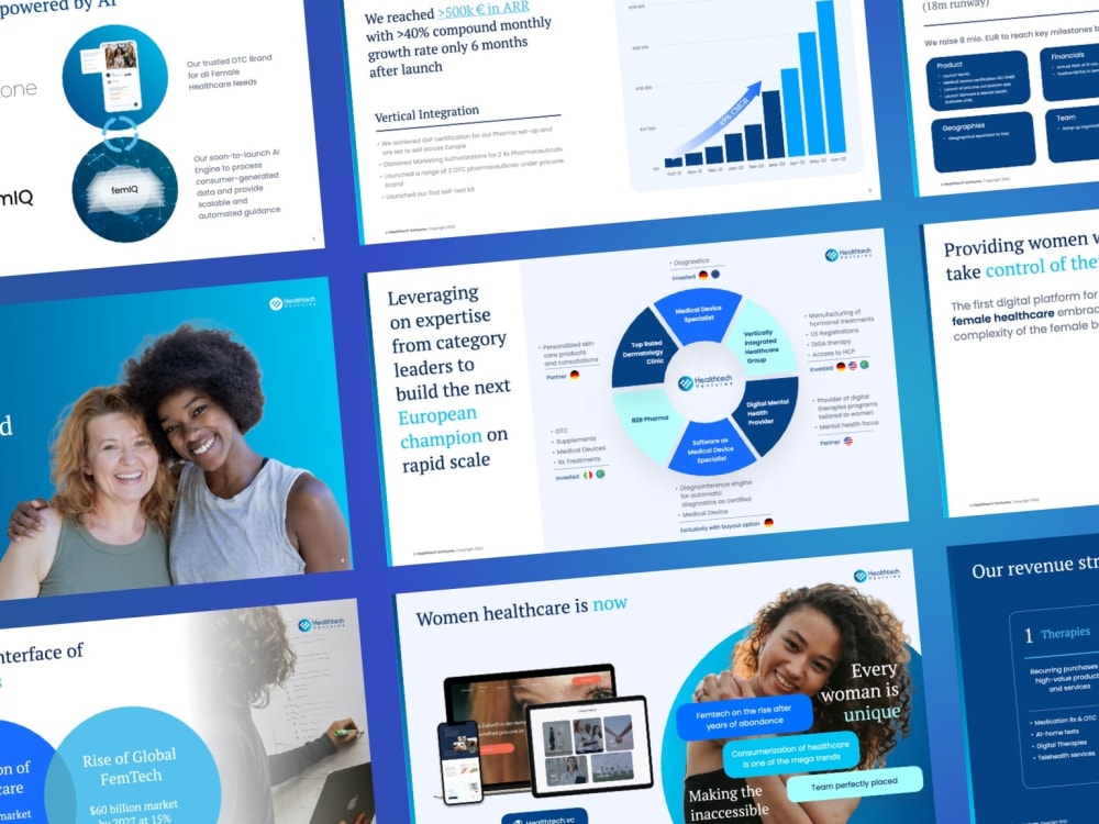 Professional Pitch Deck Keynote PowerPoint Upwork