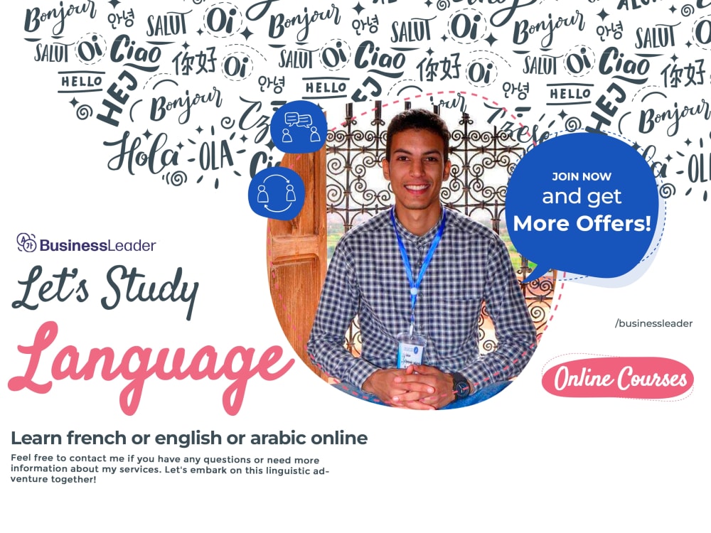 Exceptional Language learning: French, English, or Arabic | Upwork