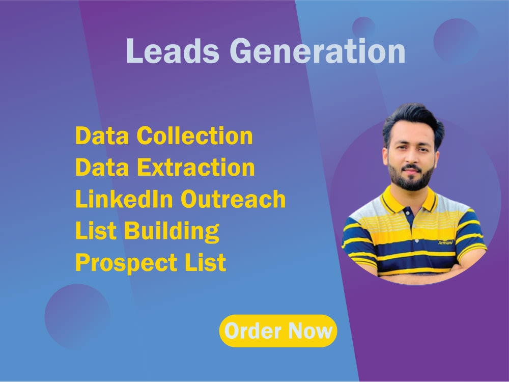 Linkedin Lead generationList Building Prospect List. Upwork