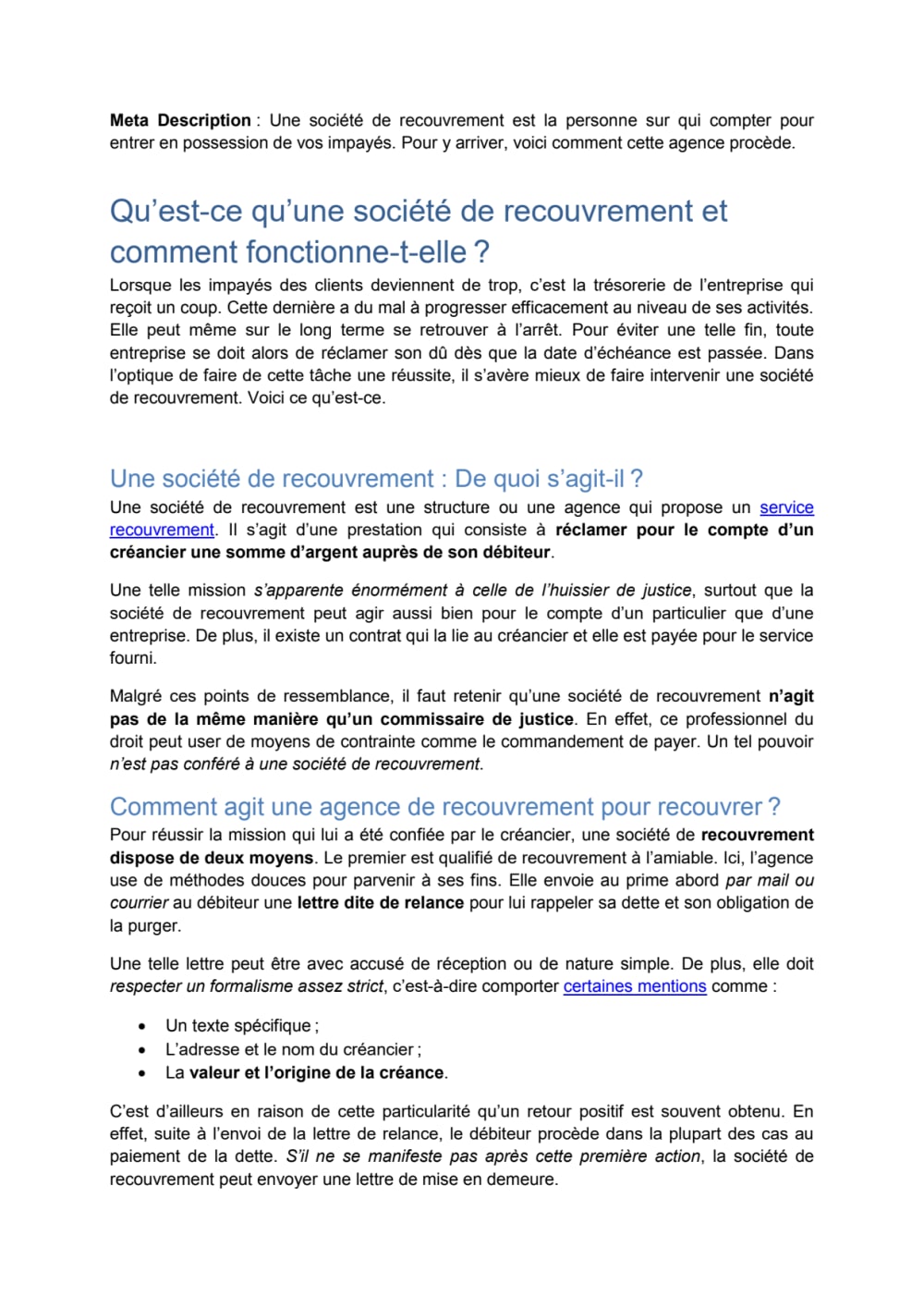 PDF) .fr - Service de retours
