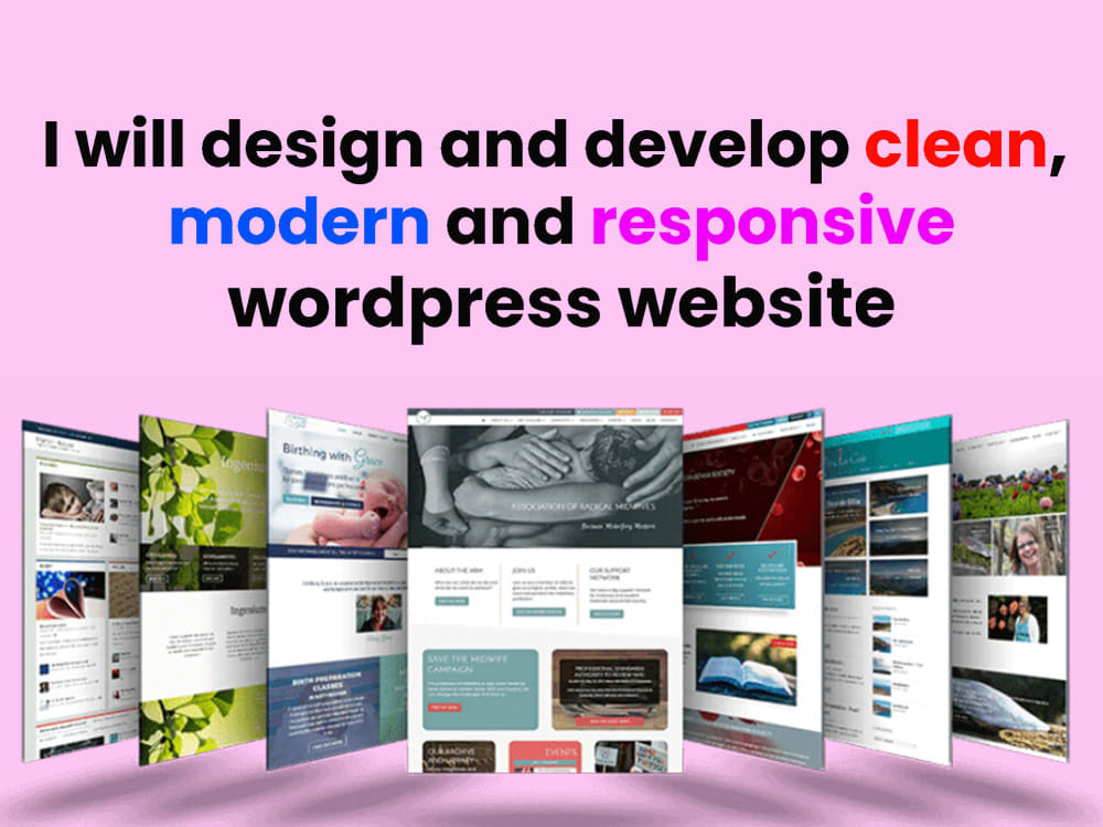 A responsive WordPress website using Elementor Pro for your business ...