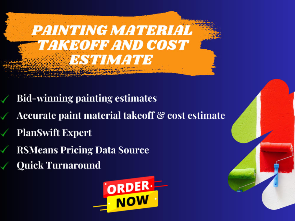 Accurate paint material takeoff and cost estimate Upwork