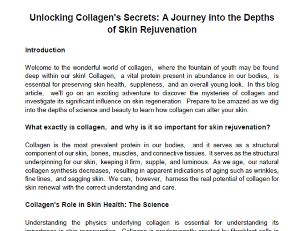 An interesting SEO blog content in health wellness from a Medical ...