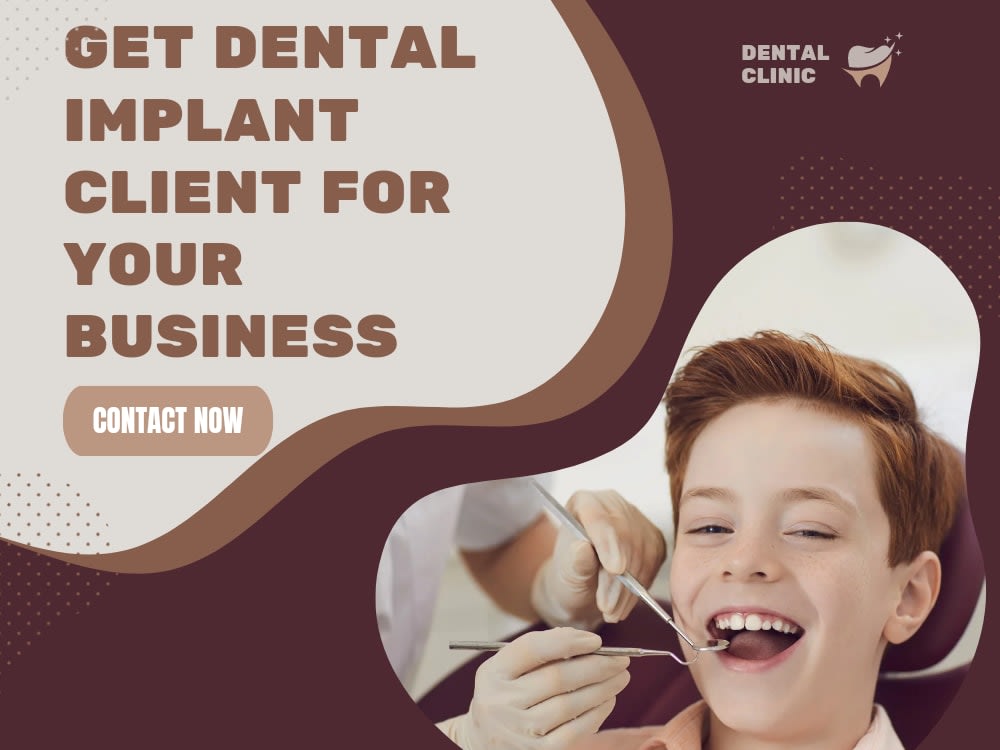 Leads for dental offices, dental implant leads, dental website design Upwork