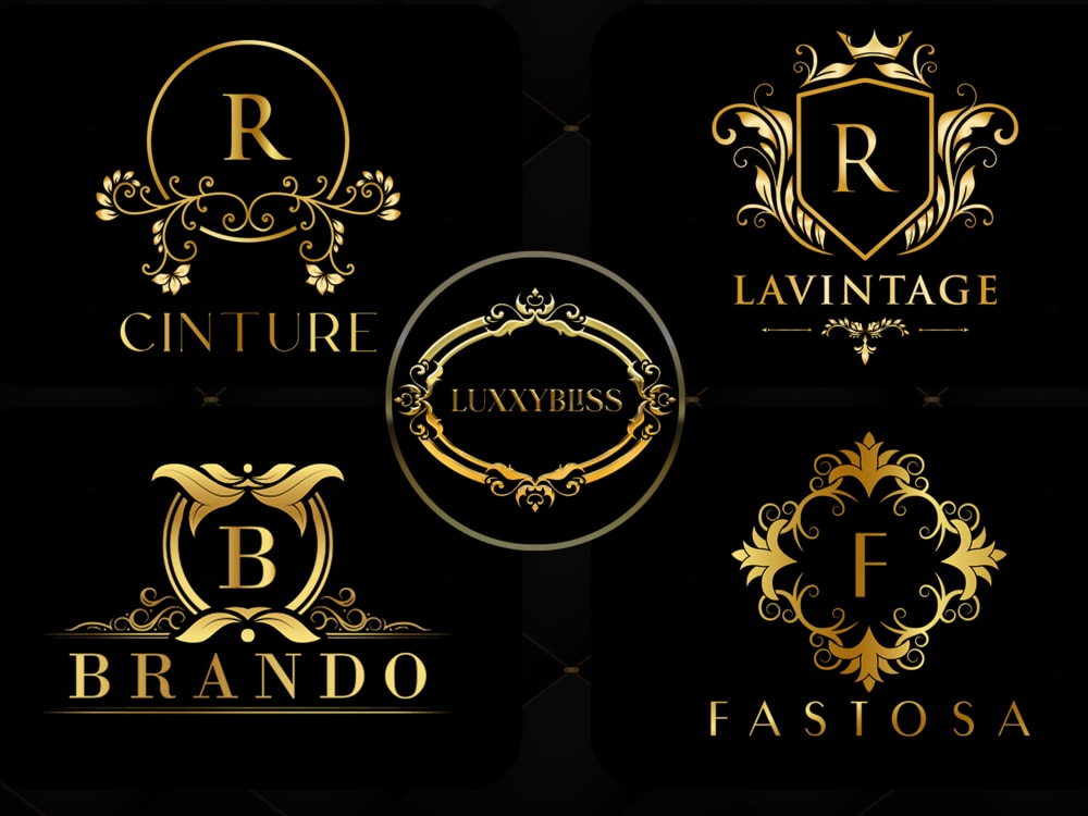 Stunning Luxury Logo Design and free logo Intro | Upwork