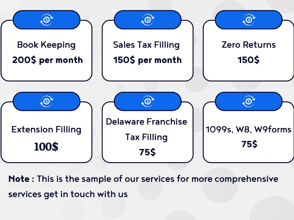 Sales tax filing for any US state Upwork